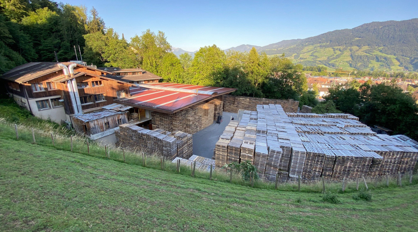 Ein kleiner Puzzlestein der Schweiz ist hier im Obwaldnerland am Werk.